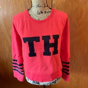 Tommy Hilfiger Red Crew Neck Sweater